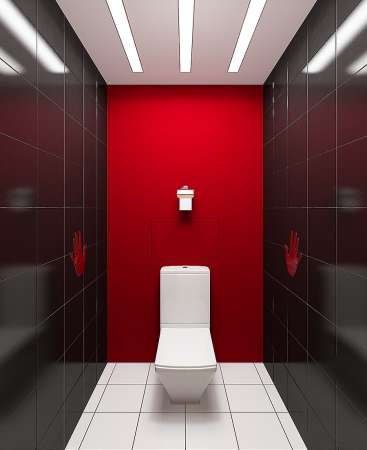 Как красиво оформить интерьер туалета?